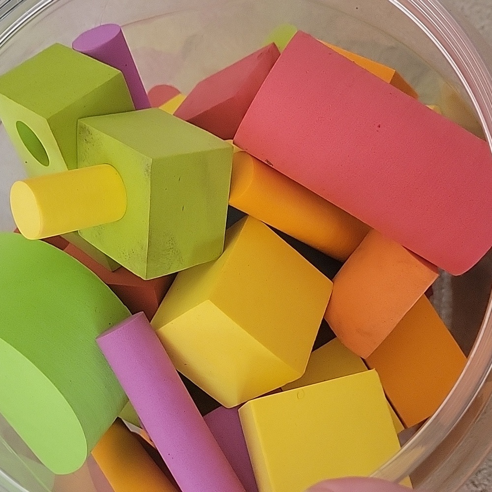 Foam Building Blocks Set - Multicolor - Picture 2 of 6